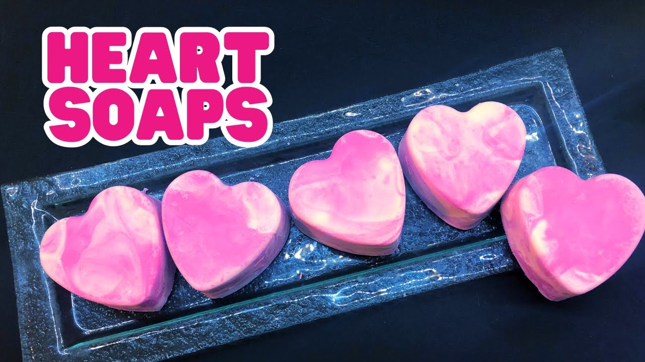 Lovely Heart Soap Tutorial: Create a beautiful Heart-Shaped Soap