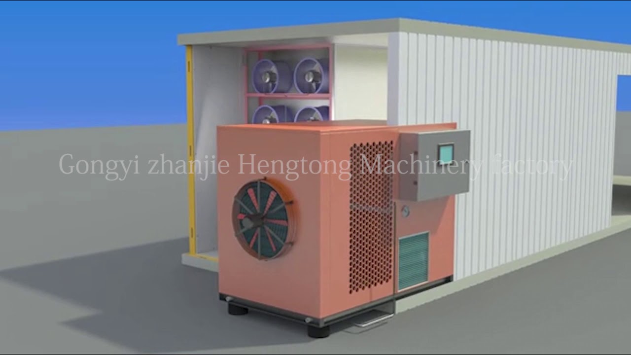 heat pump dryer machine