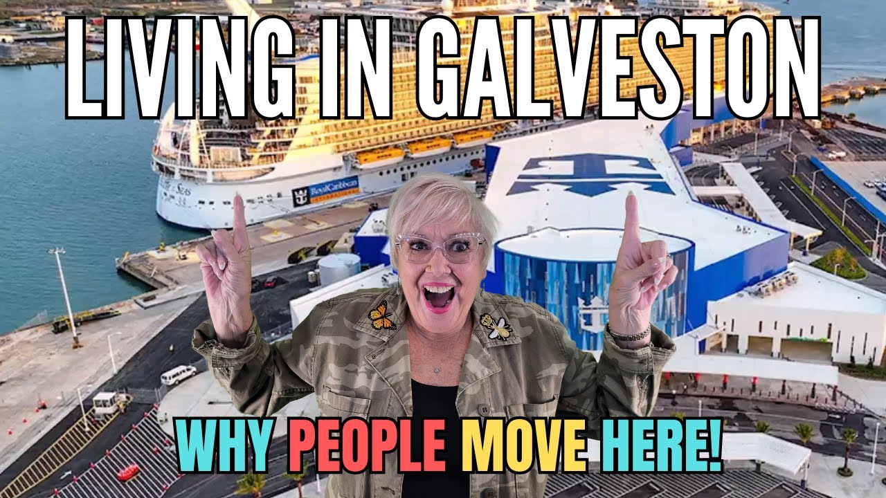 GALVESTON Texas | WHAT IT'S Like To LIVE IN GALVESTON