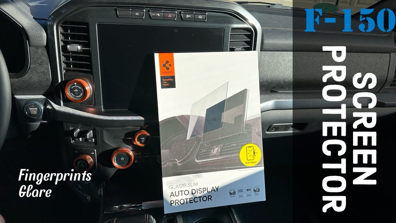 F-150 Center Console Screen Protector Installation | Spigen