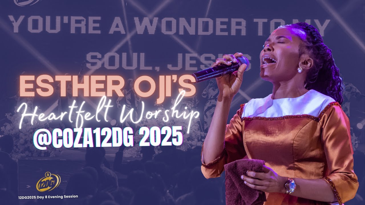 Esther Oji's Heartfelt Worship at the COZA12DG2025