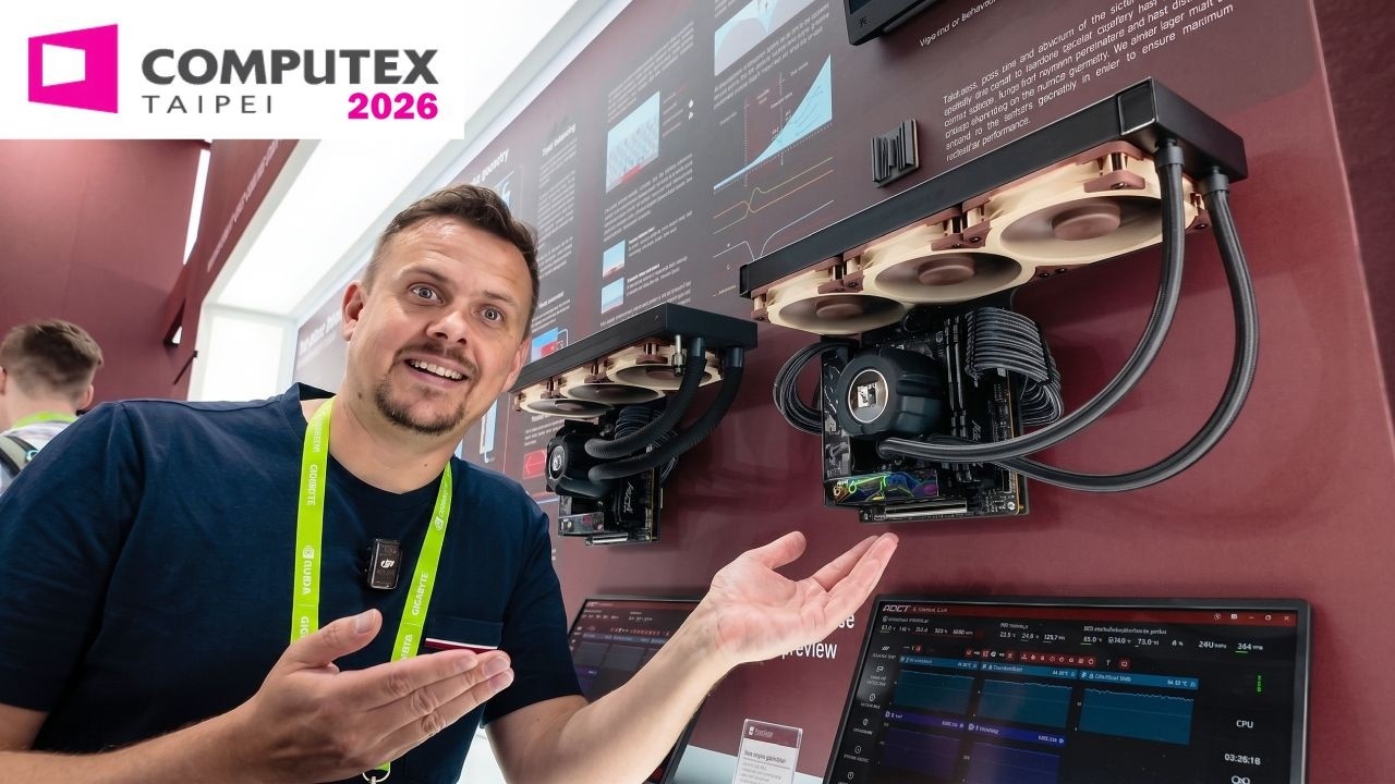 TAAS TULI L&Auml;HT&Ouml; NOCTUAN OSASTOLTA? Esittelyss&auml; Noctuan Computex 2026 -messuosasto