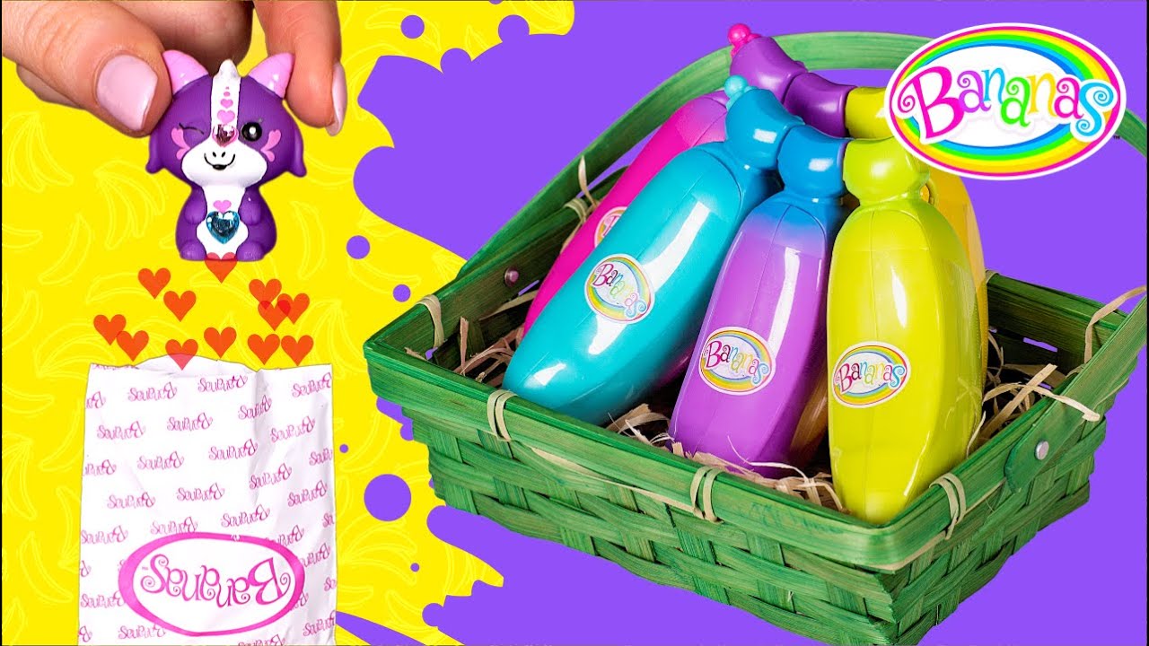 Bananas Bunch: موز معطر مع مفاجآت رائعة! قشّر الموزة لإخراج ألعاب فريدة!