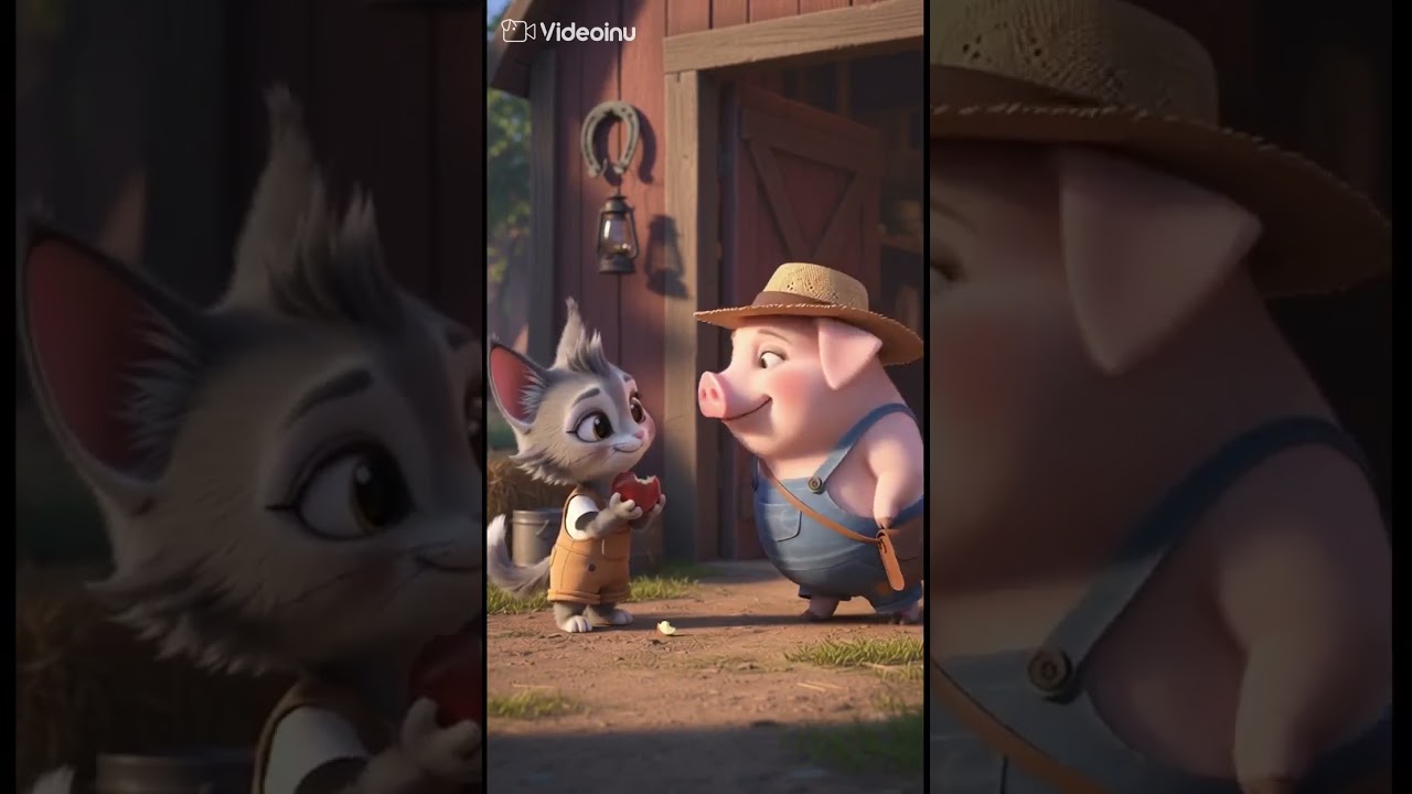 Pip's Peaceful Farm Day | AI cats 