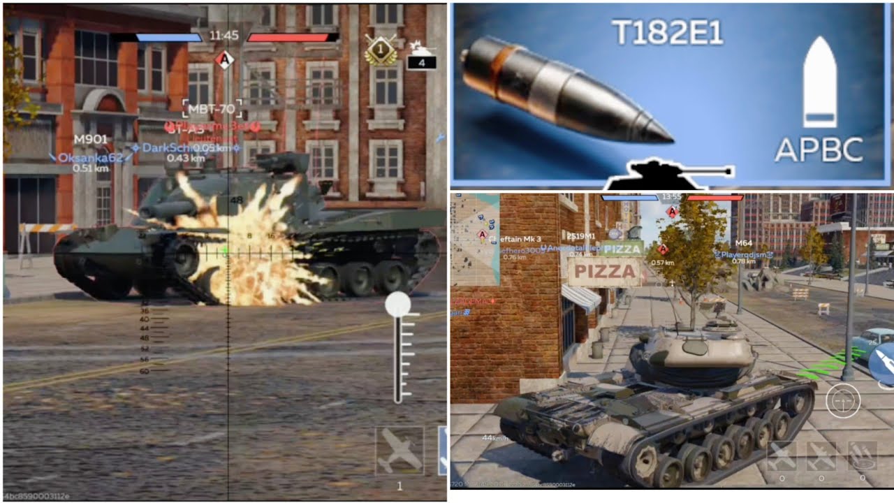 See the power with the T54E1 TANK | War Thunder Mobile 