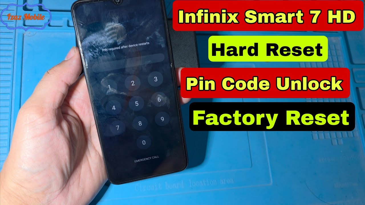 Infinix Smart 7 HD Hard Reset 2025 | Pattern Unlock & Factory Reset