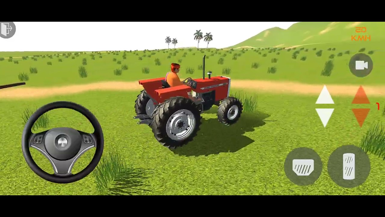 Indian Tractor Driving 4 टैक्टर वाला गेम | अच्छा गेम tractor खेत को जोता गया गेम्स | gamer51