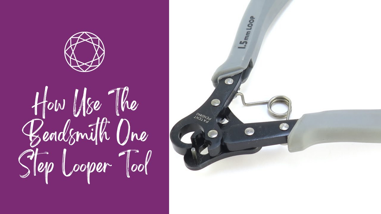 How to use the Beadsmith One Step Looper Tool (1.5mm)
