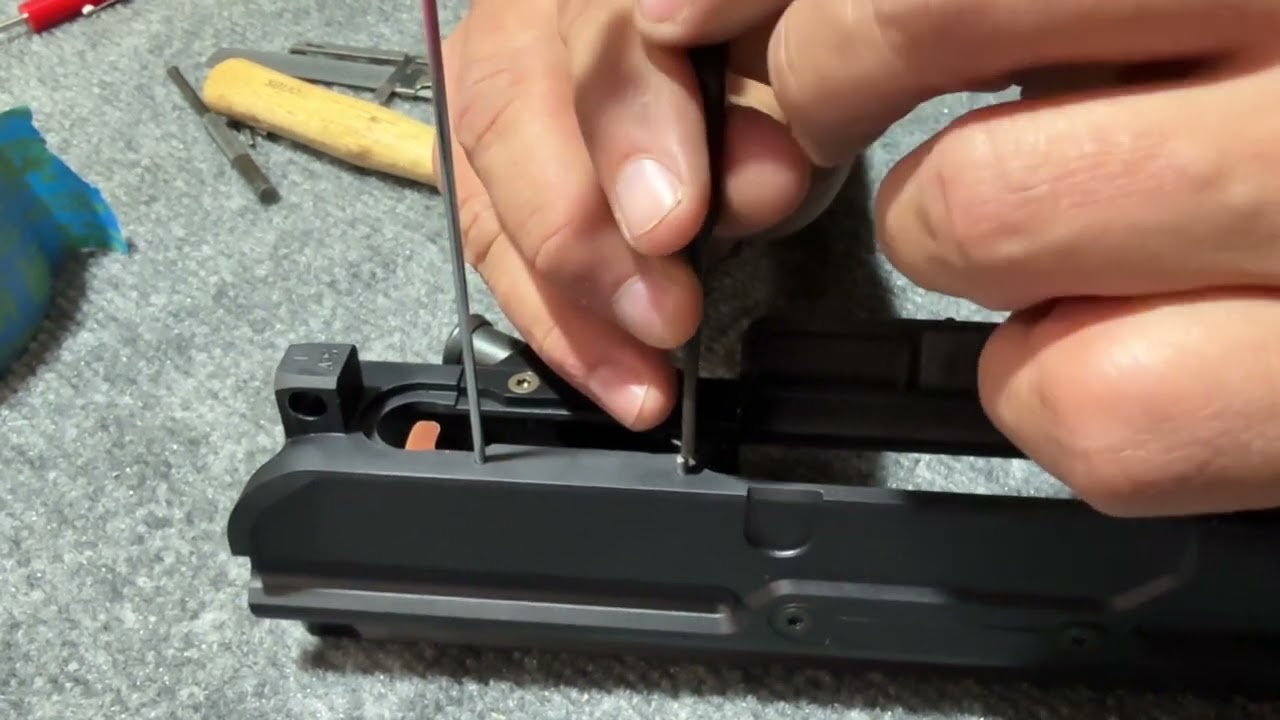 Sig MCX or MPX Slide Trip Bar Installation for FRT