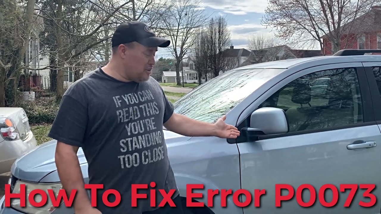 How To Fix Error Code P0073 Ambient Air Temperature Sensor On A 2013 3.6L SXT Dodge Journey