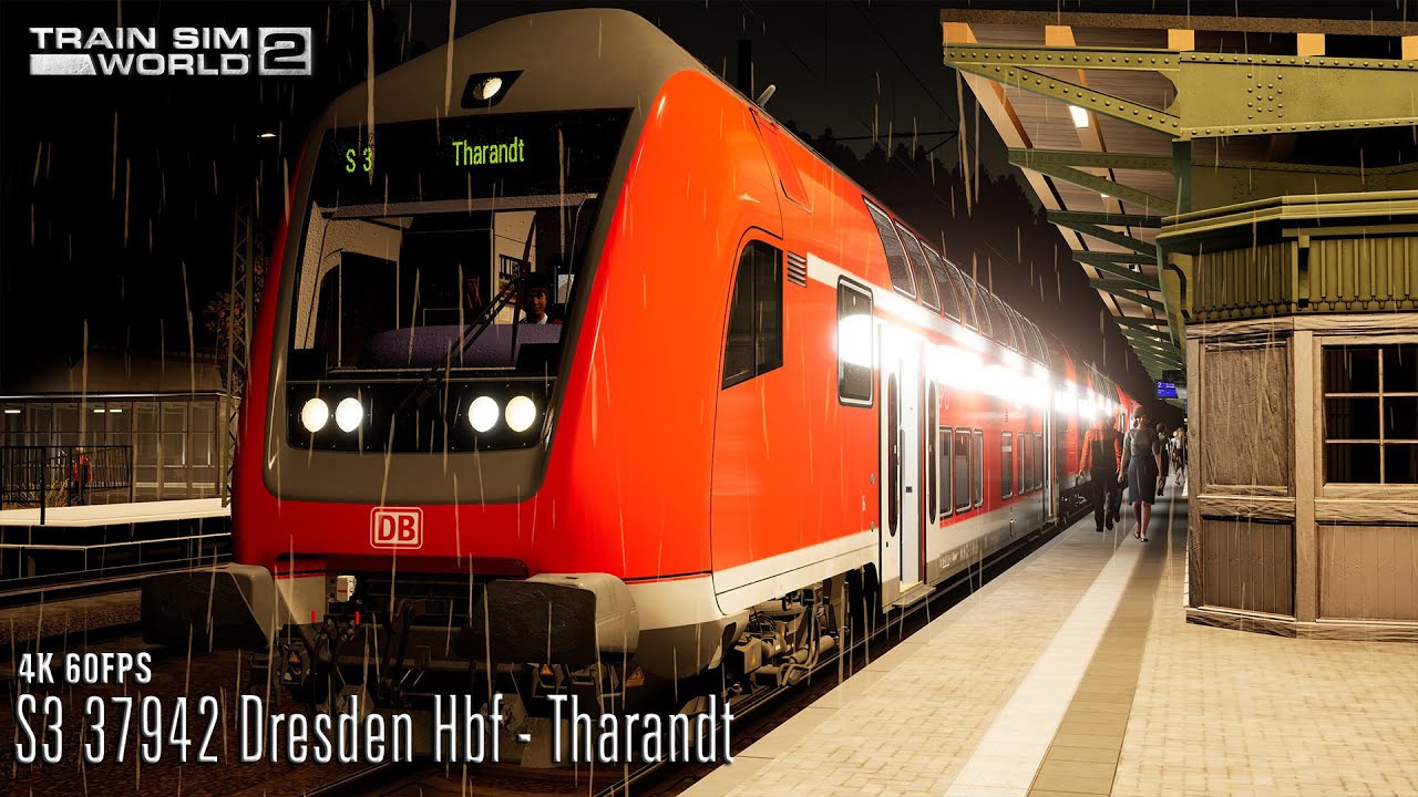 S3 37942 Dresden Hbf - Tharandt - Tharandter Rampe - BR 766.2 - Train Sim World 2