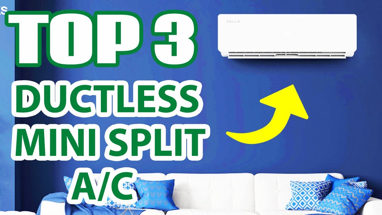 Top 3 Best Ductless Mini Split Air Conditioners Review on Amazon!