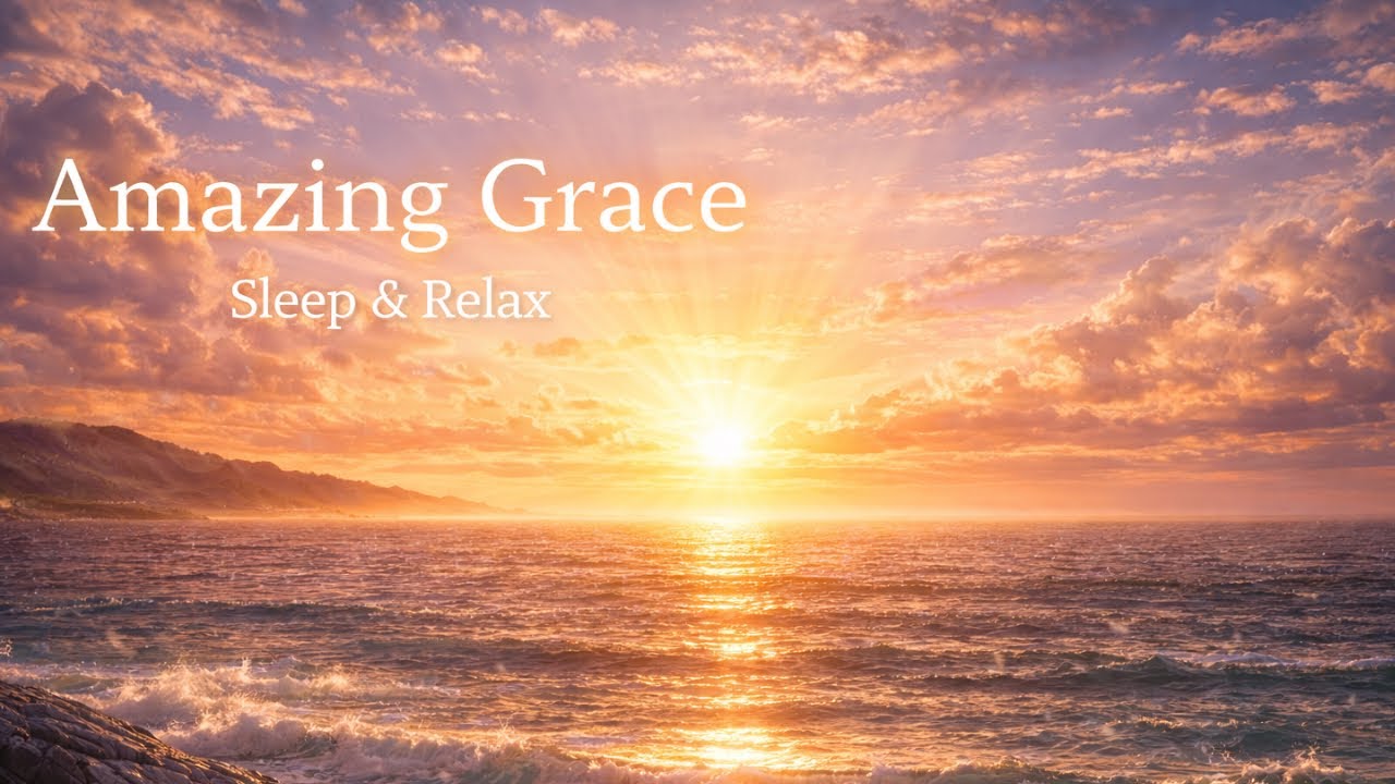 Amazing Grace – Sleep & Relax｜英歌詞・日本語訳付き♪