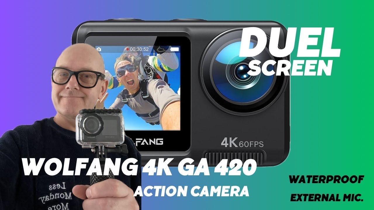Хорошая ли эта экшн-камера? Распаковка экшн-камеры WOLFANG GA420 4K