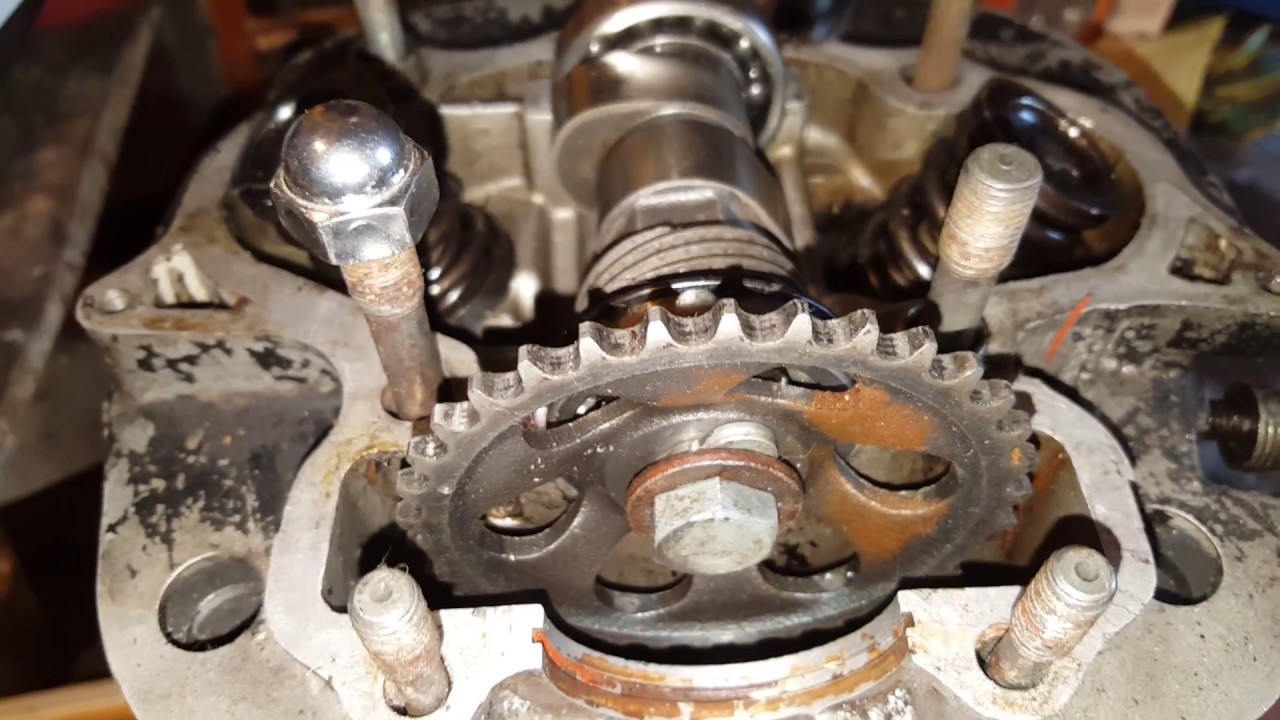 Cam timing mark for tt and xt ,sr 500 yamahas