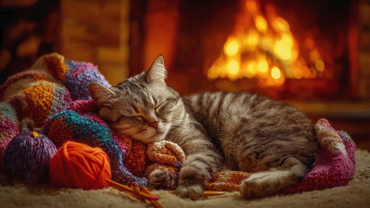 Anti Anxiety Music for Cats 🐾 Calming Sounds to Help Your Kitty Relax and Sleep