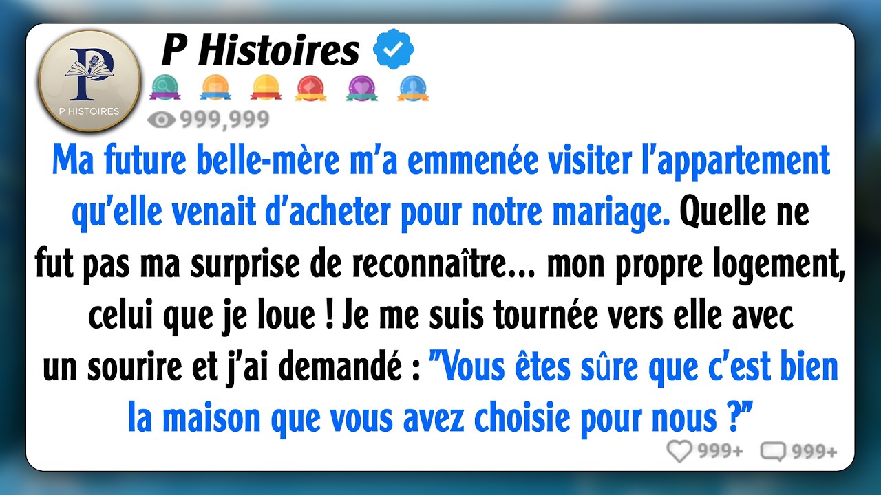 Ma future belle-mère m'a emmenée voir une maison pour le mariage, et il s'est avéré que c'était...