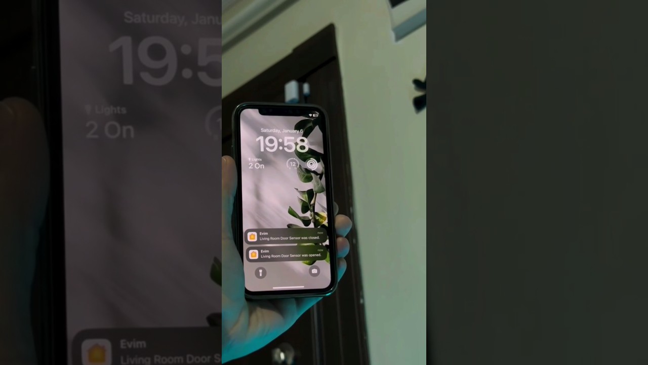 Add Zigbee Door Window Sensor to Home Assistant - #shorts #viralshorts