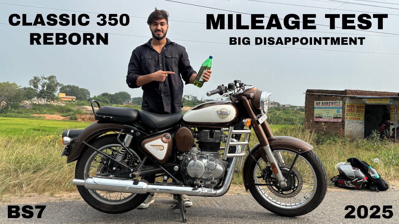 Расстроенный! 2025 BS7 Classic 350 Reborn Kitna Deti Hai? 50кмпл? Проверка пробега на бензине объ...
