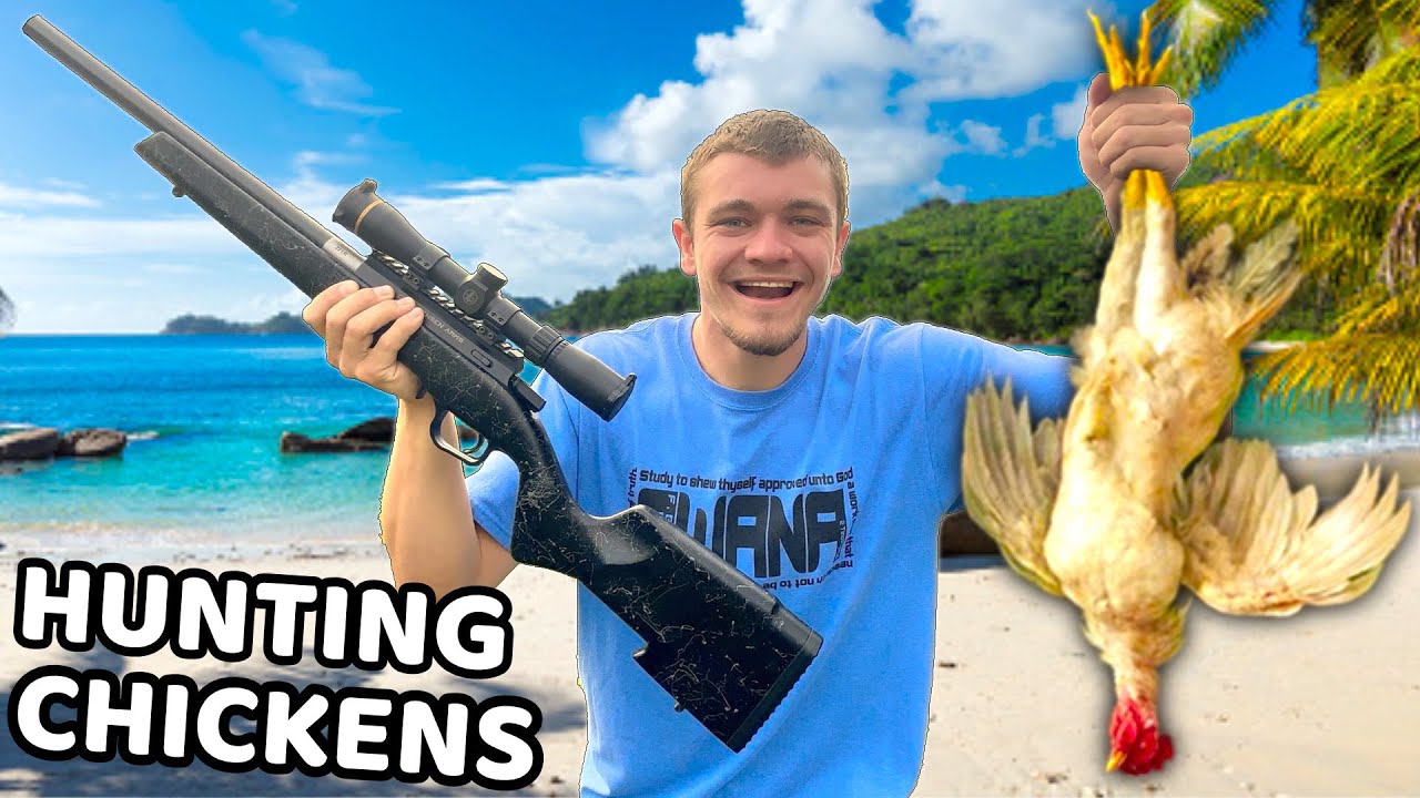 Eating Only What I Hunt on a Tropical Island!
