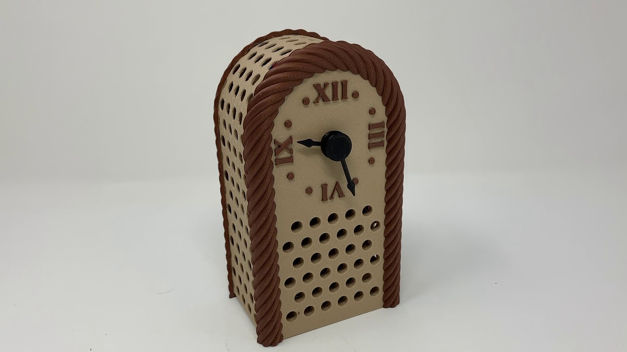 'Antique' Auto Correcting Analog Clock With Daylight Savings Time (dst).
