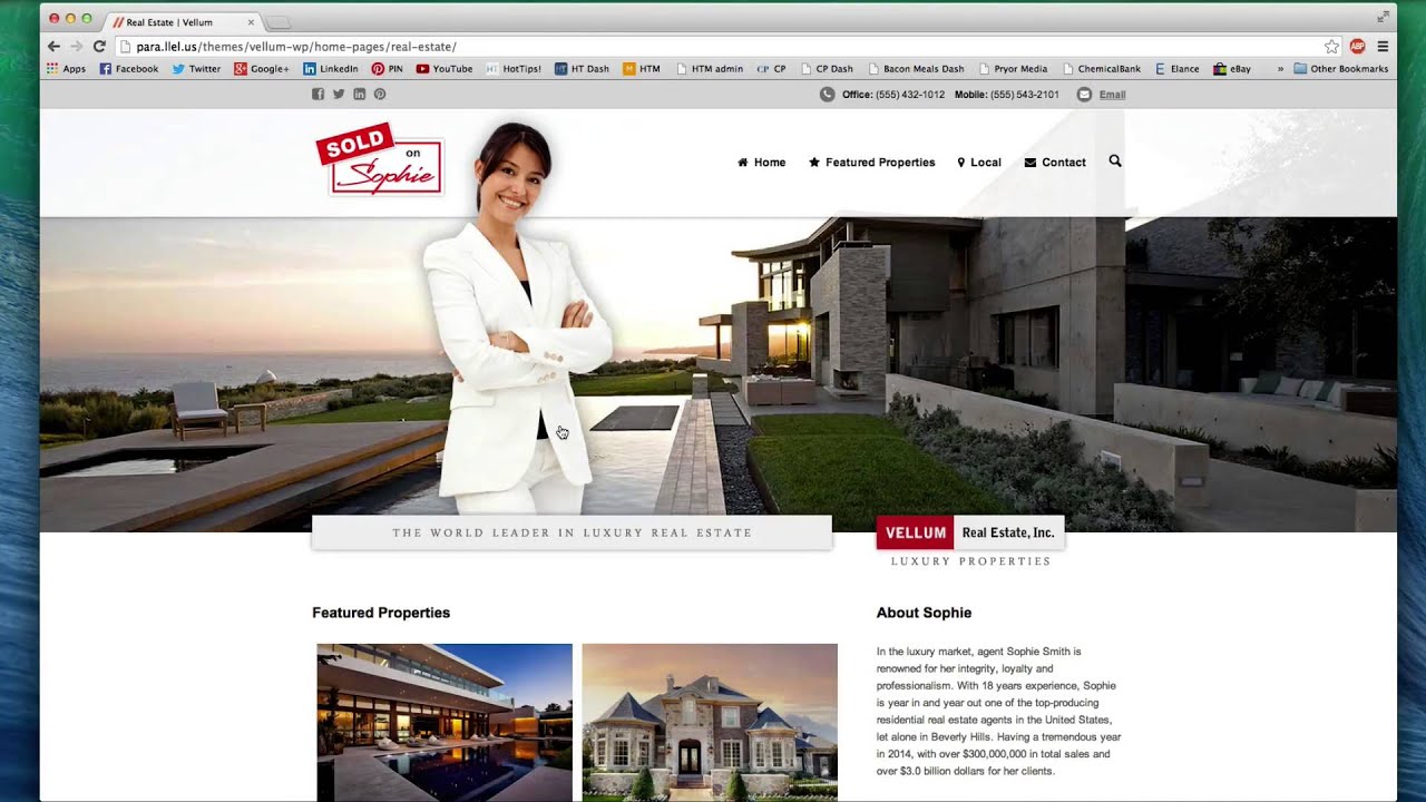 Vellum - A Super-Flexible Wordpress Theme by Parallelus