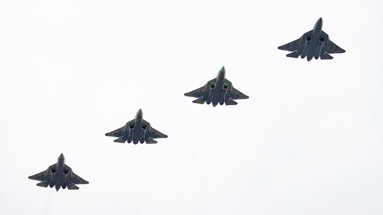 Felon &mdash; Sukhoi Su-57 (PAK FA) aircraft sound