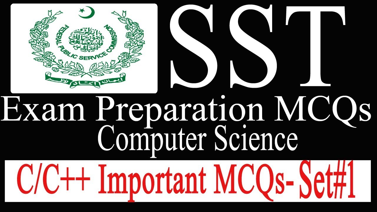 FPSC SST computer science test prep 2019 |  c/c++ language mcqs fpsc - Set 1