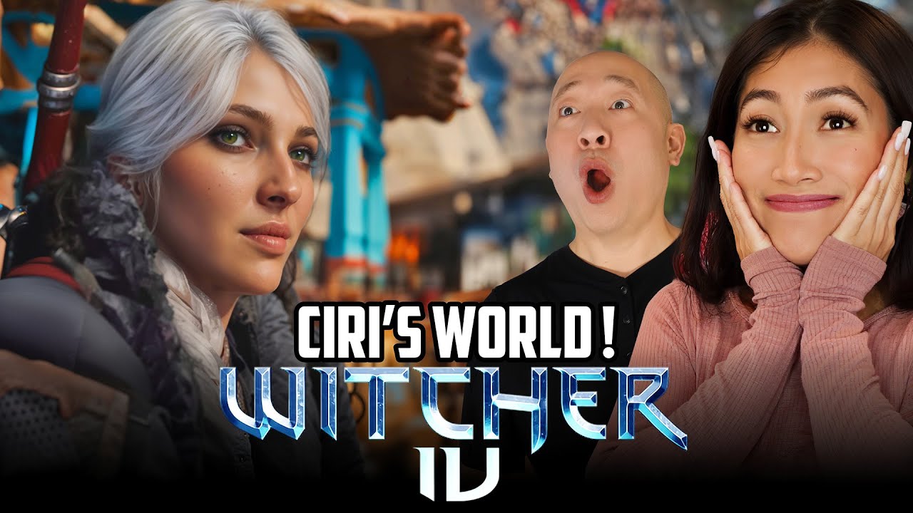 Witcher 4 Gameplay Reaction | Amazing Unreal Engine 5.6 Tech Demo