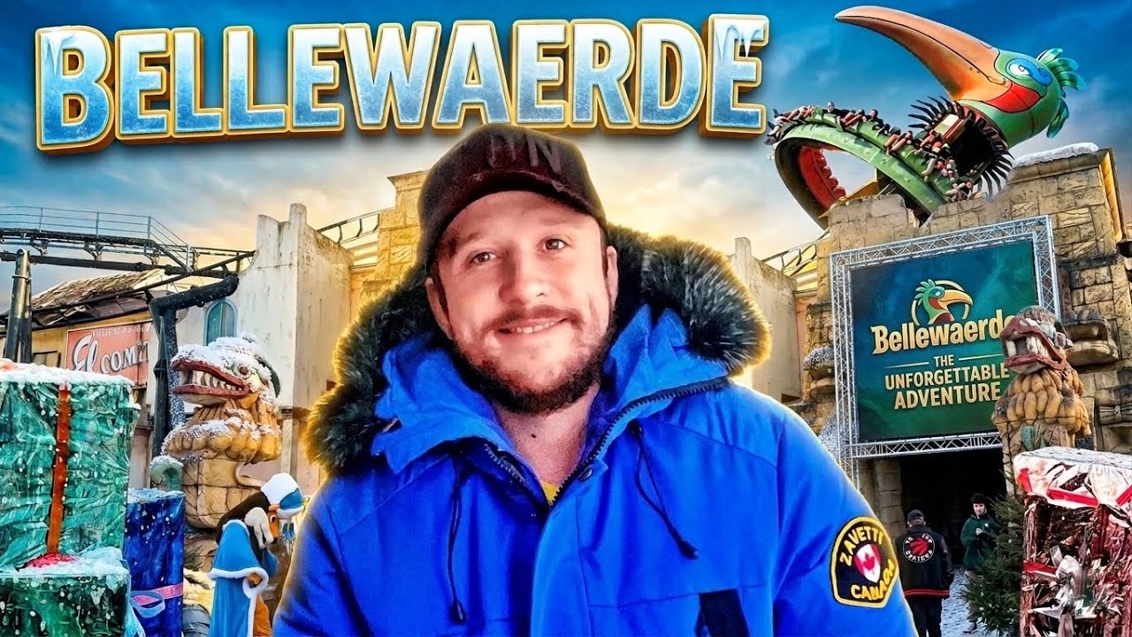 A Trip to Bellewaerde Theme Park! 🇧🇪
