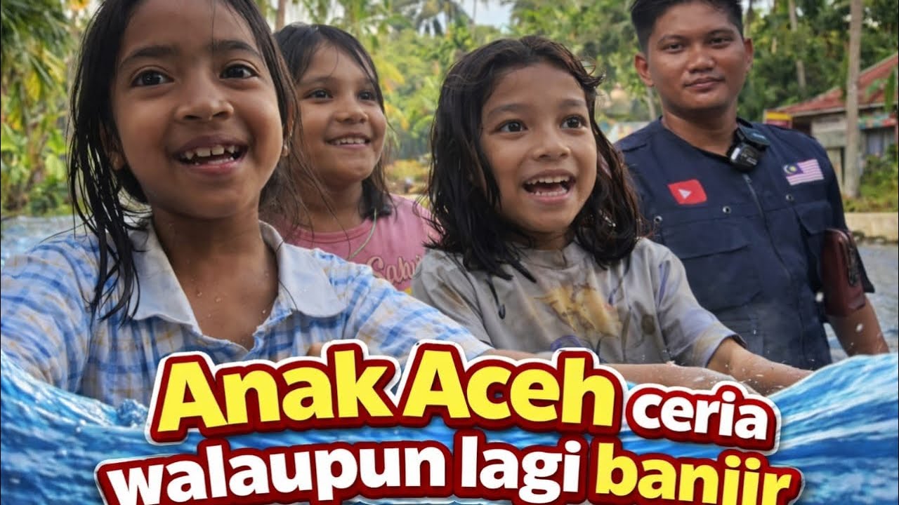 BUDAK ACEH SEKOLAH DALAM KEMAH, MEREKA SANGKA SAYA DATANG DARI MALAYSIA GENG !!