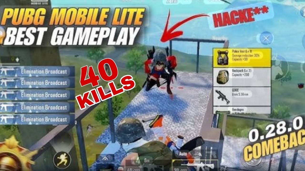 40 Kills Hacker🔥 Pubg Mobail Lite 😔#pubglite #bgmilite 