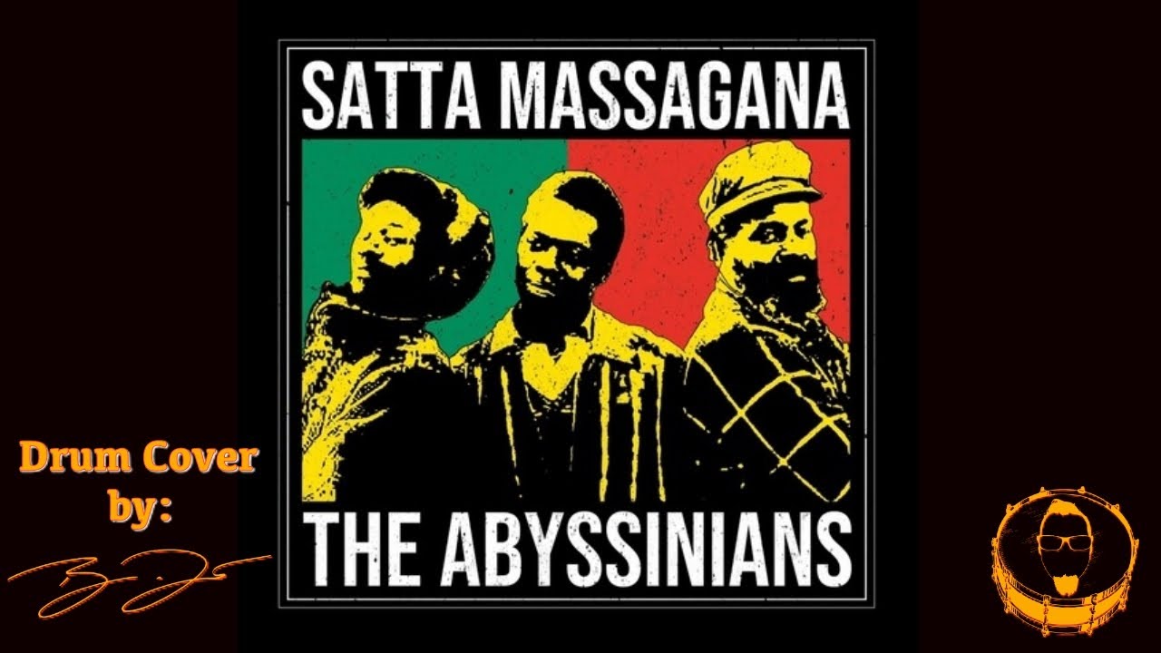 The Abyssinians - Satta Massagana - Drum Cover