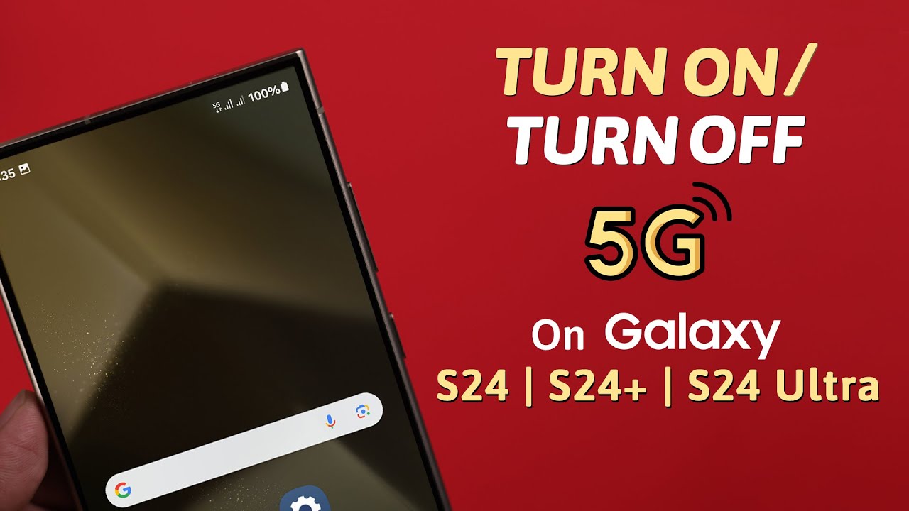 Galaxy S24/S24+/Ultra: How To Enable 5G! [Disable]