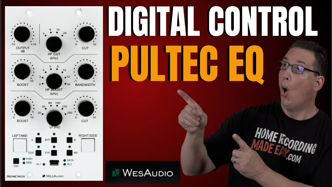 Pultec Style Digital Controlled With Recall | Wes Audio Prometheus EQ