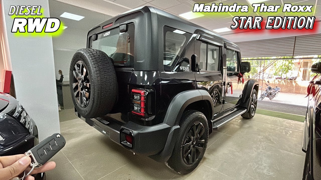 2026 Mahindra Thar Roxx Star Edition Diesel RWD❣️Big Beautiful & Premium !!