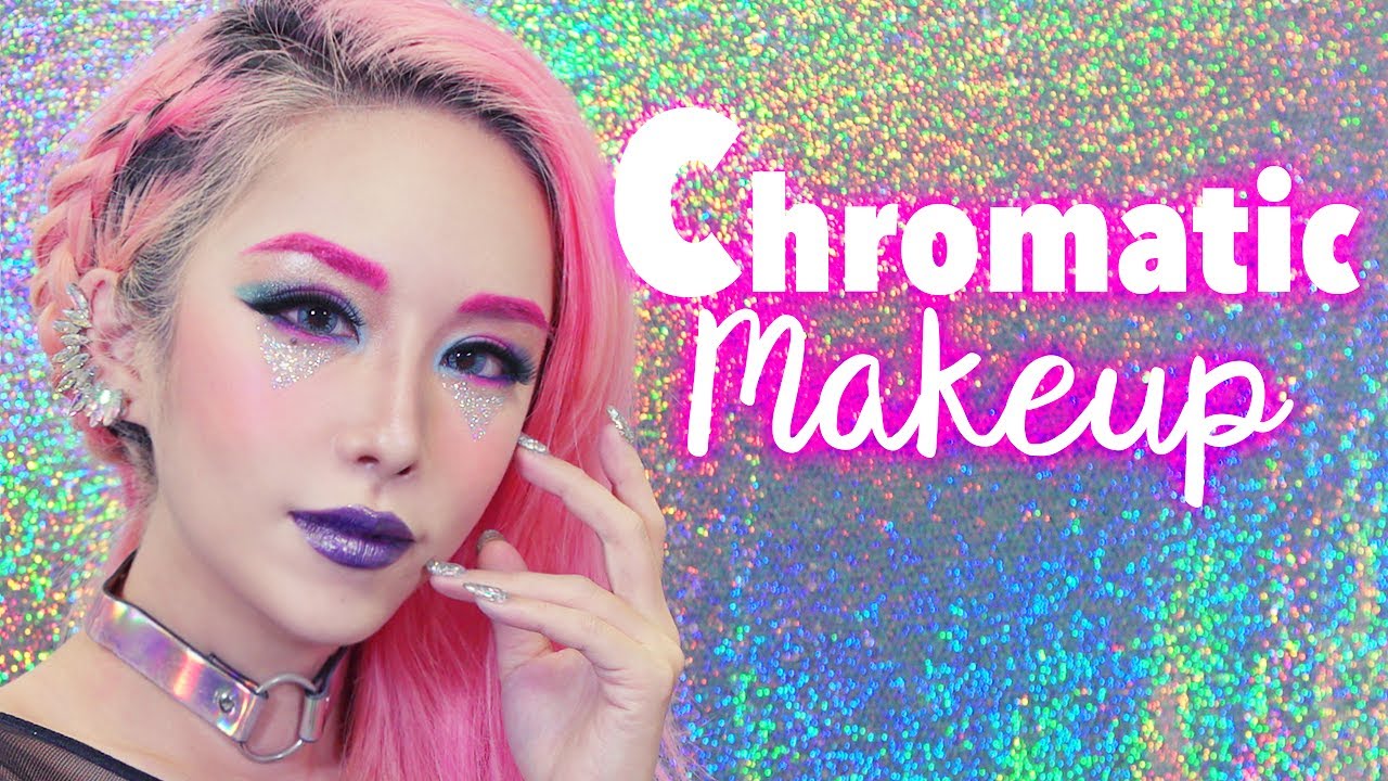 Chromatic Makeup Tutorial + Magical Cotton Pad that applies makeup?!
