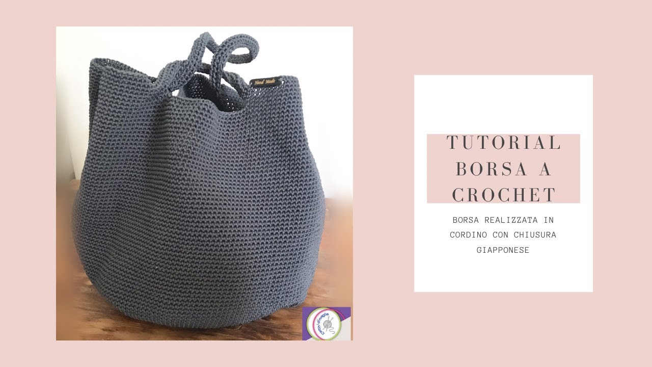 TUTORIAL : JAPANESE BAG A CROCHET