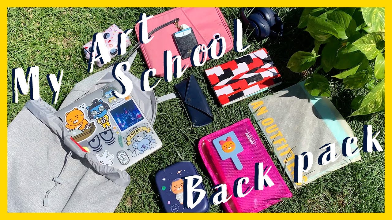 🌟WHAT TO PACK FOR ART SCHOOL🌟