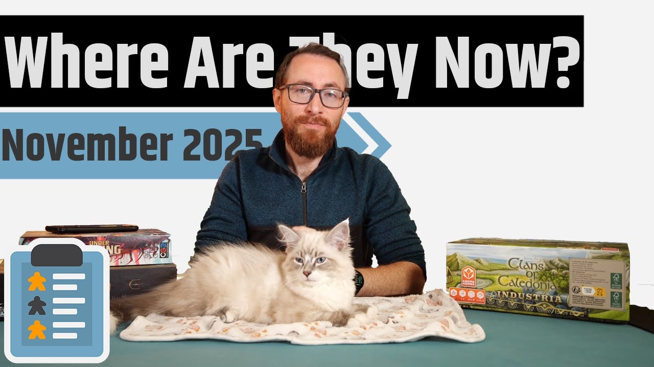 Where Are They Now? - November 2025: Obsession, Avalon: The Riven Veil, Clans of Caledonia & More!!