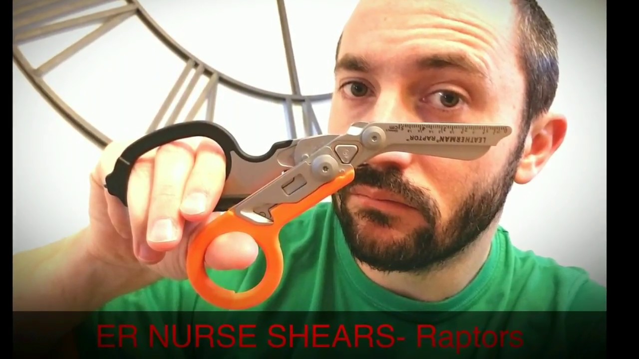 ER Nurse review, Leatherman Raptor Trauma Shears!
