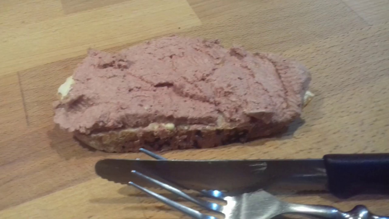 Kalbs-Sahne Leberwurst im Beeketal Kutter BFK 9