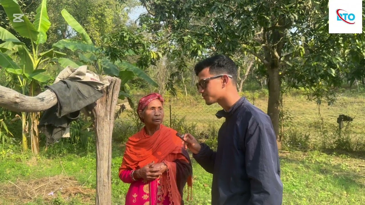 बाँके- राप्ती सोनारी ९ ढकेरी बुचापुरस्थित एक वृद्ध बुबा एक्लै हुँदा ओछ्यानको सहारा लिएर बाँच्दै।।