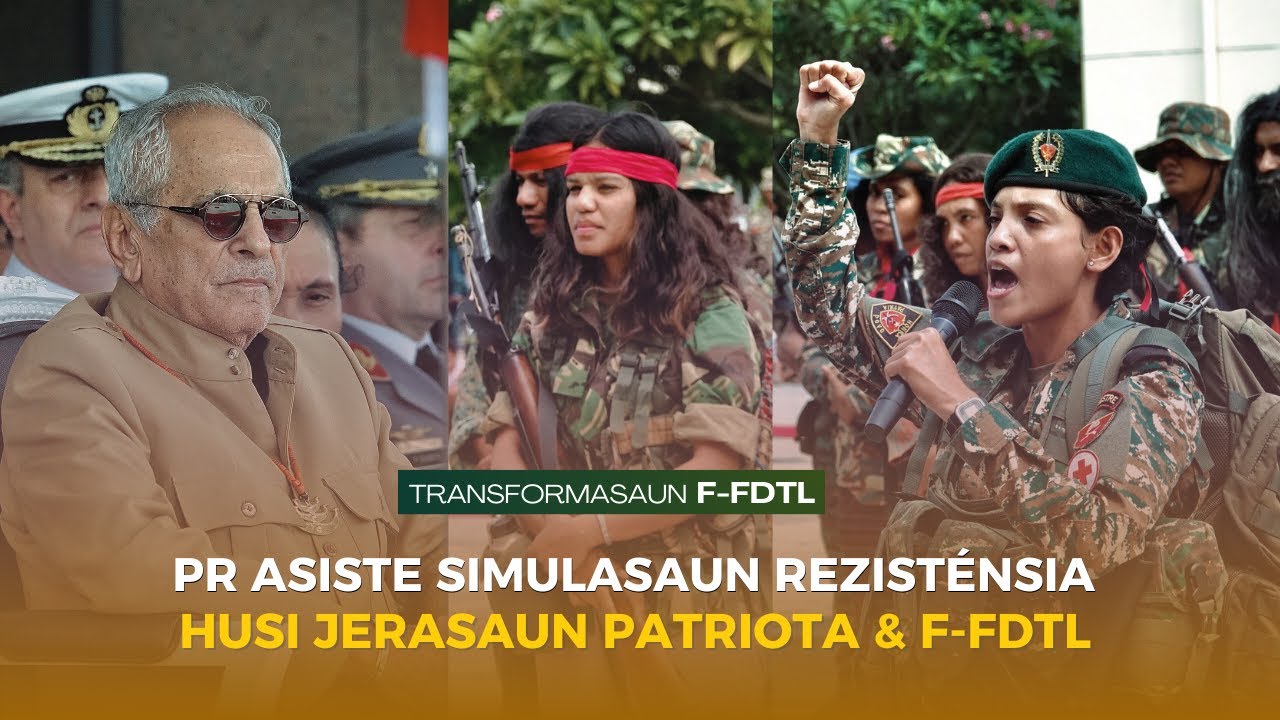 HORTA ASISTE SIMULASAUN REZISTÉNSIA HUSI JERASAUN PATRIOTA & F-FDTL