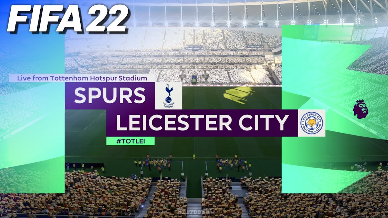FIFA 22 - Tottenham Hotspur vs. Leicester City | '22/'23 Premier League