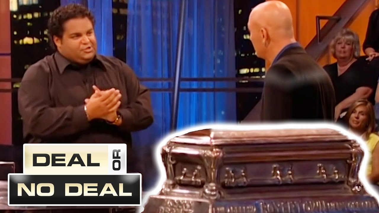 Ron's Casket Replica as a Good Luck Charm | Deal or No Deal US | Deal or No Deal Universe