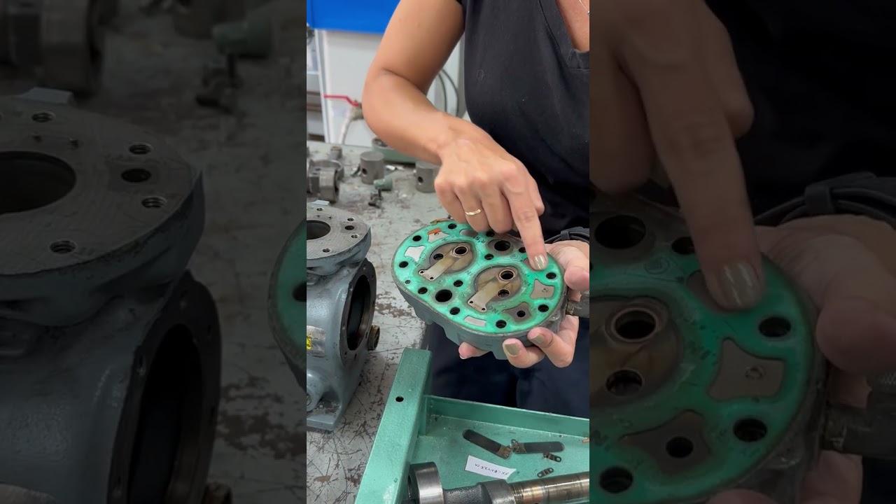 Despiece compresor Semihermético de Refrigeración