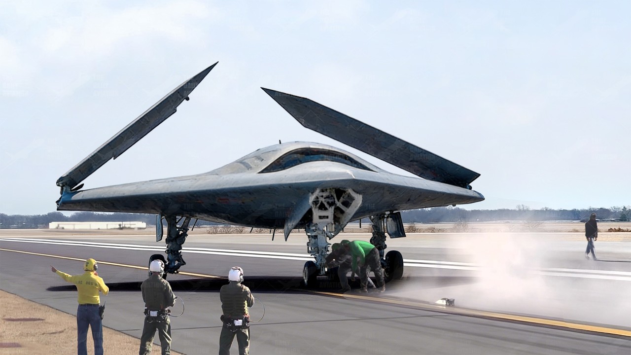 US Navy&rsquo;s Advanced X-47B Stealth Drone in Action