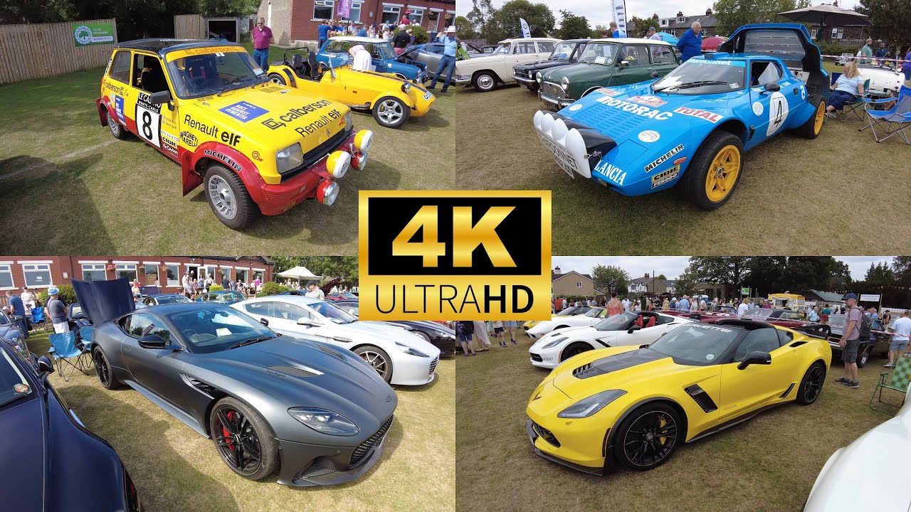 Burley in Wharfedale Classic Car Show 2025 – Stunning Classic, Sports, American & Vintage Cars 4K 🇬🇧