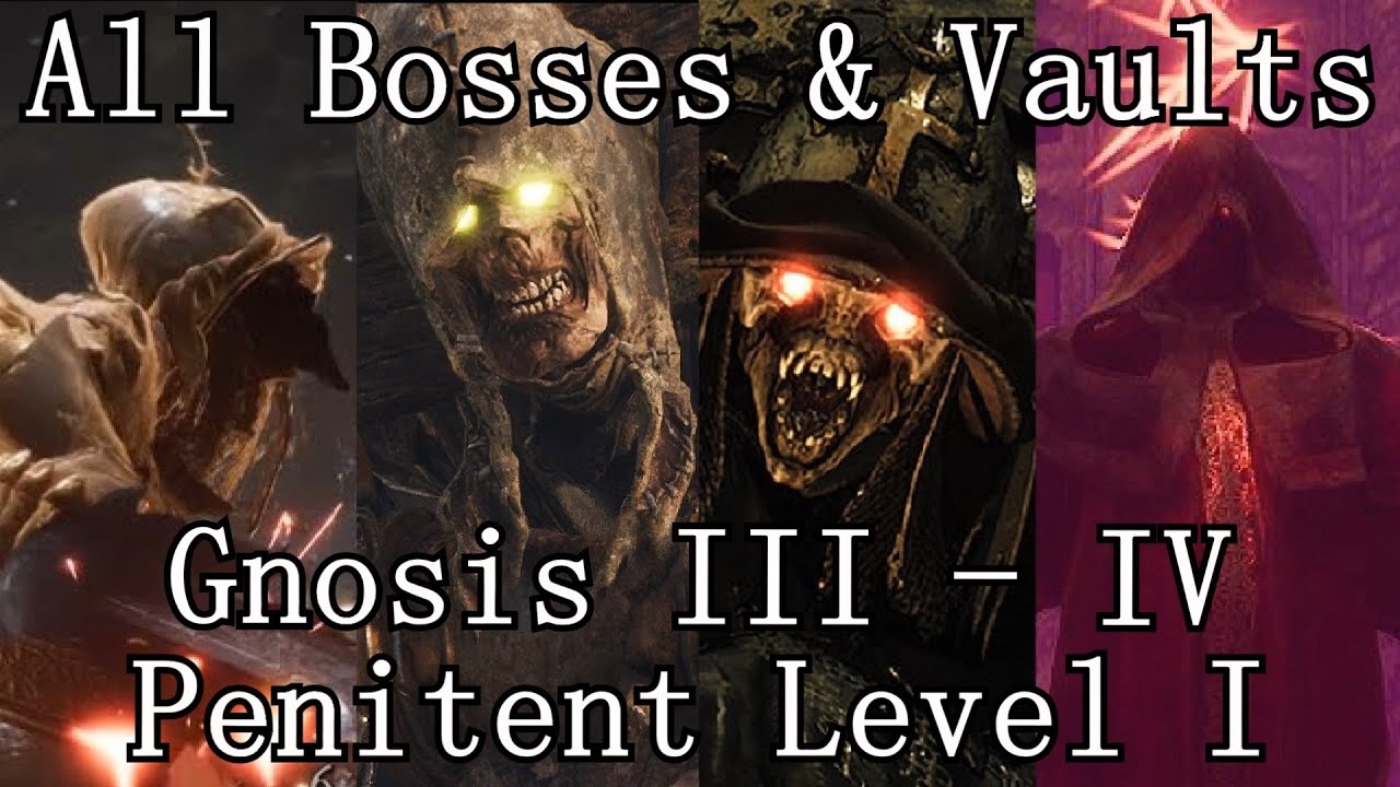 Witchfire: All Bosses & Vaults, Penitent Level 1, Gnosis 3 - 4, Gameplay & Cutscenes.